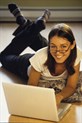 Young Woman On Computer