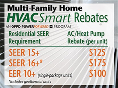 Hvac Smart Rebate Chart Multi Family