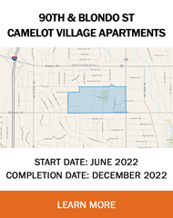 Camelot Village Apartments Project map