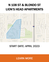 Lion's Head Apartments Project map
