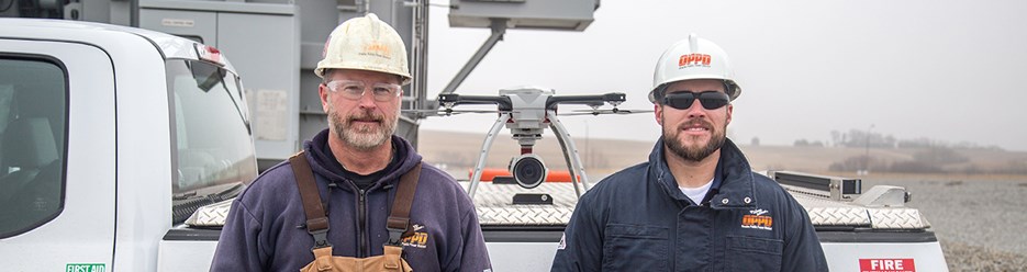 Photo of OPPD employees
