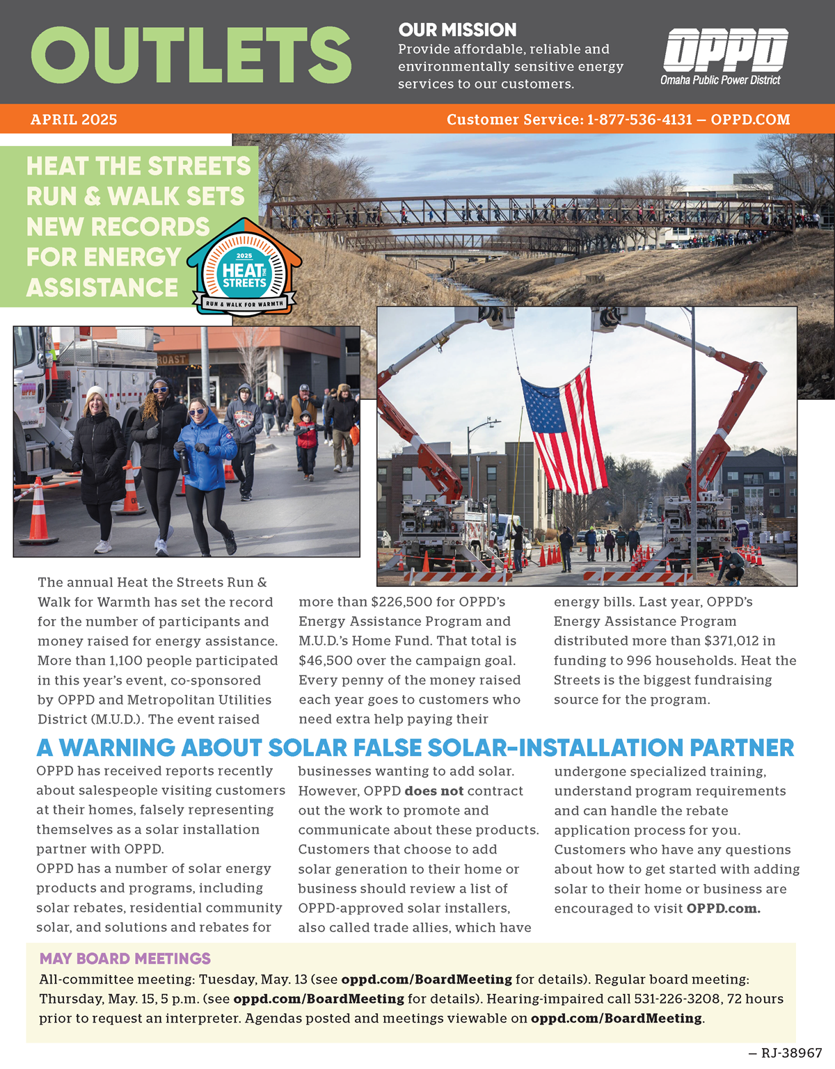 april 2025 outlets newsletter