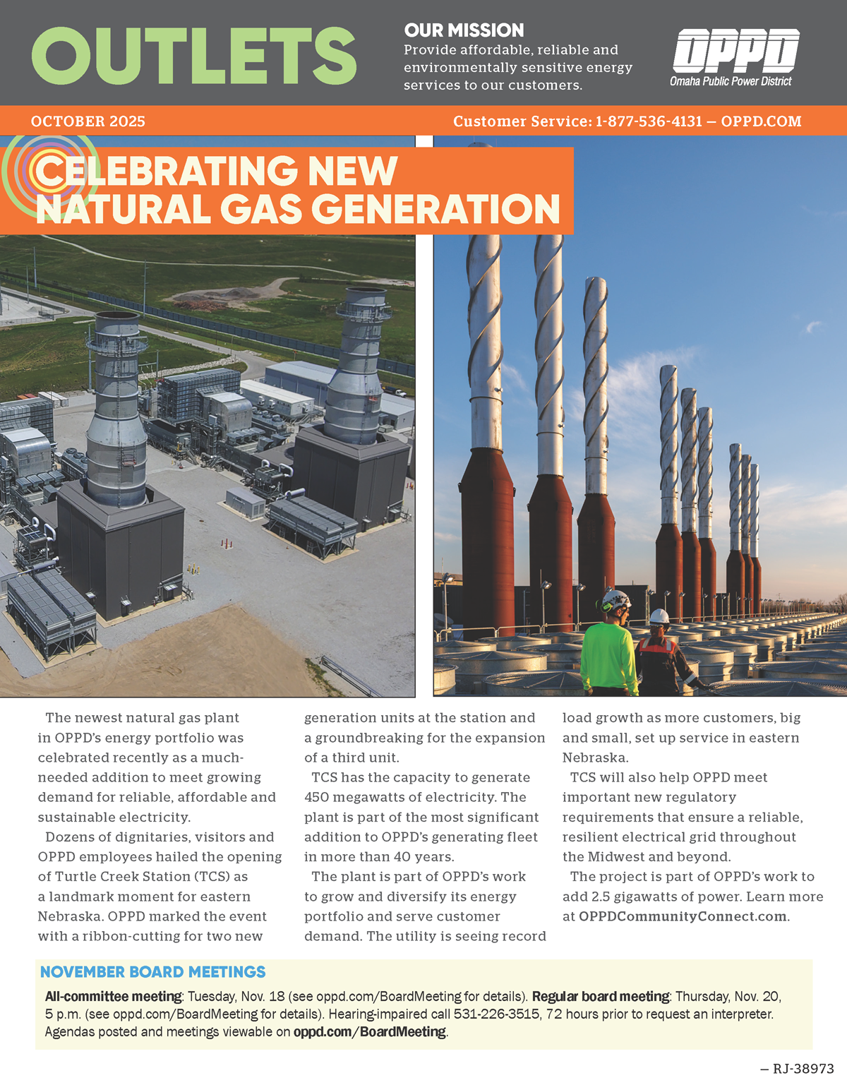 October 2025 outlets newsletter